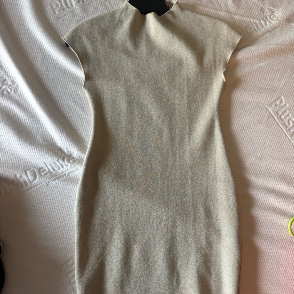 Zara Cream Mini Dress